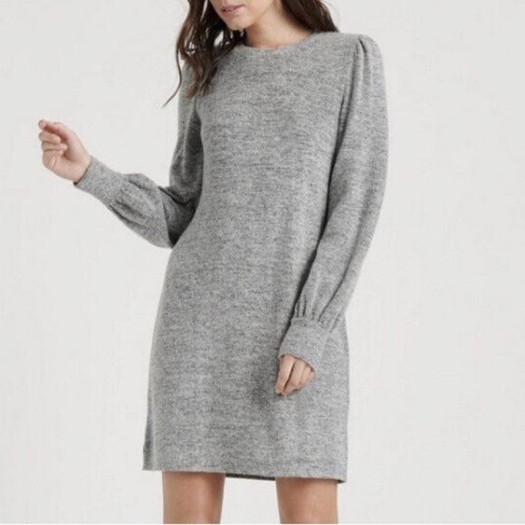 NWT lucky brand lightweight bubble sleeve jersey dress ❤️ - Picture 2 of 7